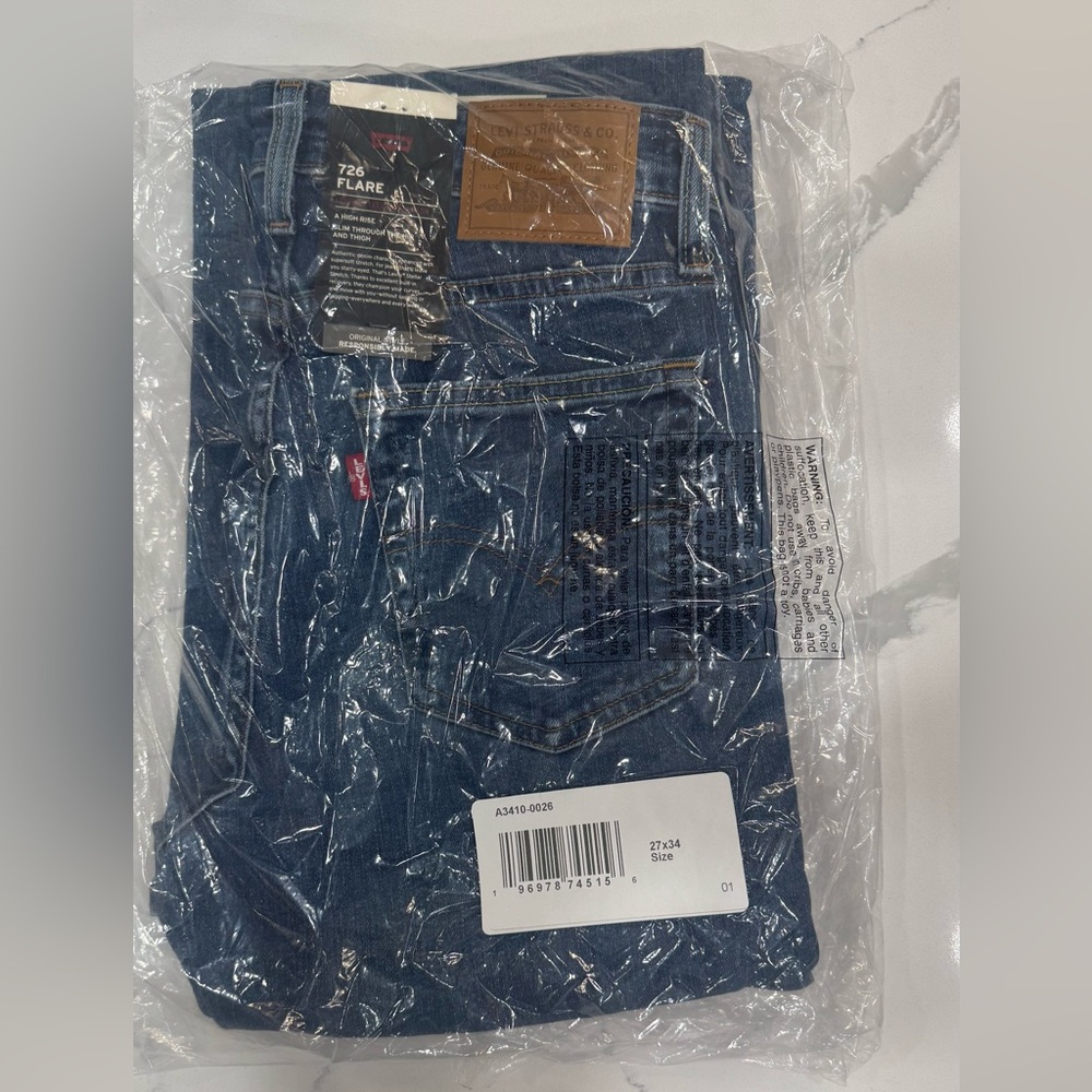 Levi's Women’s Blue Flare Leg Jeans